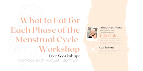 What to Eat for Each Phase of the Menstrual Cycle  Workshop