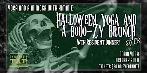 Yoga and A Mimosa with Kimmie:Halloween Yoga and a Booo-zy Brunch(10/30)@TR