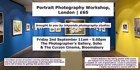 Portrait Photography Workshop at The Photographers' Gallery, London