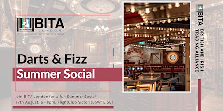London Summer Social: Darts and Fizz!