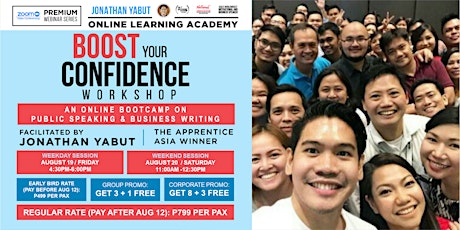 Boost Your Confidence with Jonathan Yabut