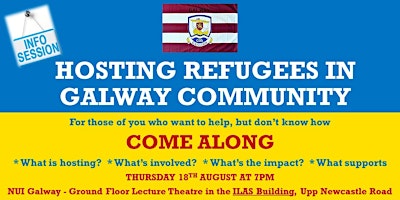 Information Session - Hosting Ukrainian Refugees in Galway Community