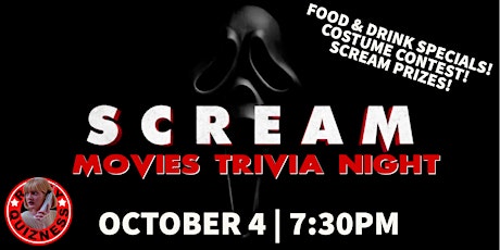 Scream Movies Trivia Night!