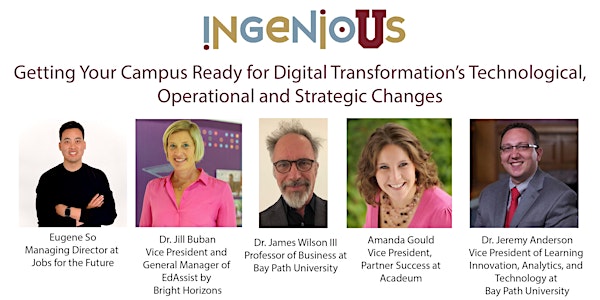 Getting Your Campus Ready for Digital Transformation’s Technological