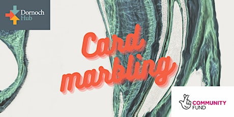 Marbling card