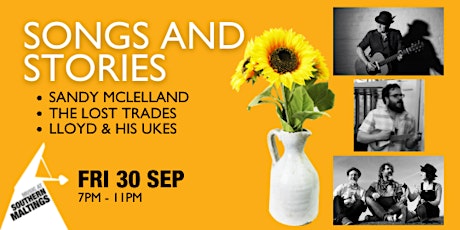 Songs & Stories with Sandy McLelland, The Lost Trades and Lloyd & his Ukes