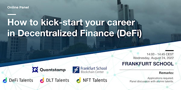 How to kick-start your career in Decentralized Finance (DeFi)