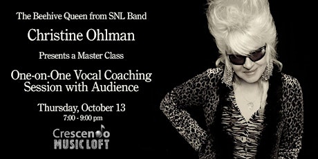 Master Class by Christine Ohlman
