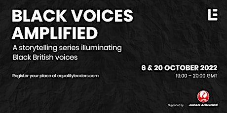 Black Voices Amplified: An Evening with Derek Derenalagi