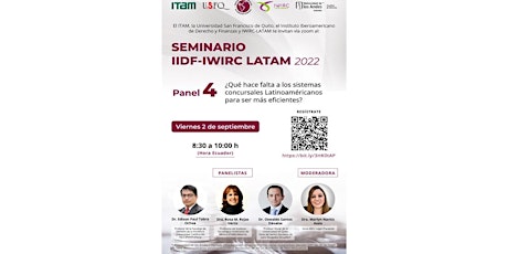 Seminario IIDF-IWIRC Latam: Sistemas Concursales Latinoamericanos
