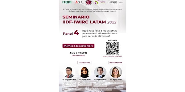 Seminario IIDF-IWIRC Latam: Sistemas Concursales Latinoamericanos