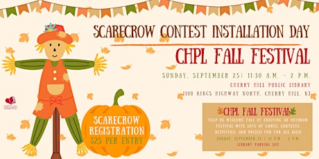 CHPL Fall Festival & Scarecrow Contest Installation Day