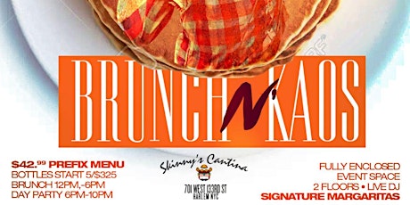 The uptown brunch and day party @ Skinny Cantina #brunch #harlem