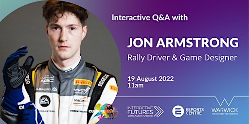 Race to the Finish! Champion Racing Driver Q&A – Jon Armstrong, Codemasters