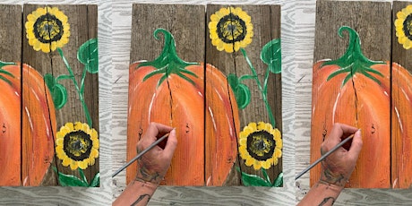 Pumpkin Sunflowers: Pasadena, The Greene Turtle with Artist Katie Detrich!
