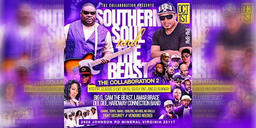 SOUTHERN SOUL & SAM THE BEAST: Sponsored By The Collaboration