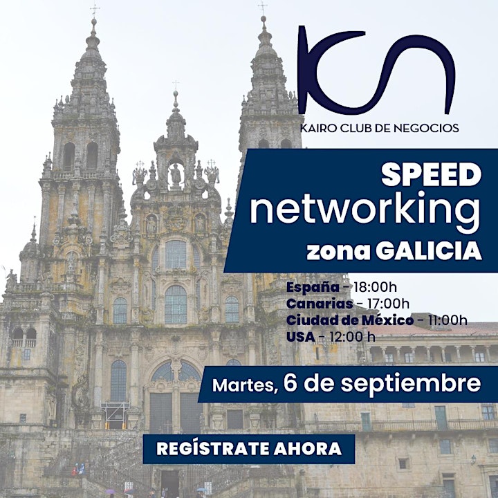 Imagen de KCN Speed Networking Online Zona Galicia - 6 de septiembre