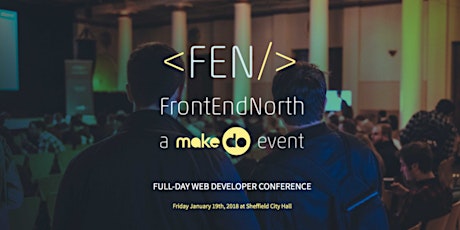 FrontEndNorth: Web development & design conference, 12 speakers, 1 track! primary image