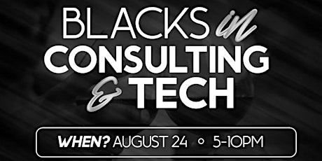 Blacks In Consulting Networking Happy Hour