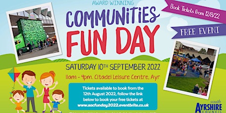 South Ayrshire Council Communities Fun Day 2022
