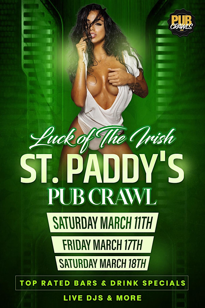 Detroit Luck Of The Irish St Patrick's Day Weekend Bar Crawl image