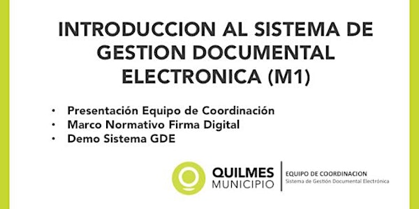 INTRODUCCIÓN AL SISTEMA DE GESTIÓN DOCUMENTAL ELECTRÓNICO (M1)