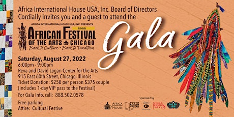 33rd Annual African Festival of the Arts Gala