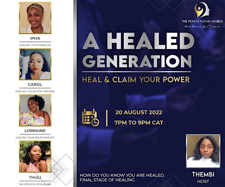 A Healed Generation: Heal & Claim Your Power image