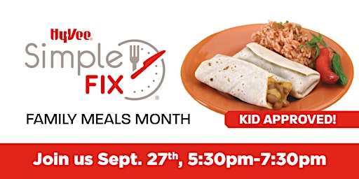 Imagem principal do evento Simple Fix: Family Meals Month