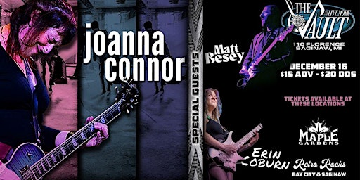 Joanna Connor Erin Coburn Matt Bessey Live at the Vault