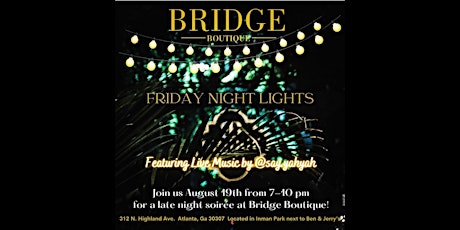 Bridge Boutique "Friday Night Lights"