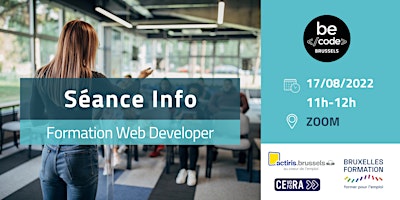 BeCode Brussels – Séance Info – Junior Web Developer