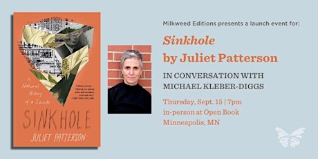 Book Launch: Juliet Patterson at Open Book featuring Michael Kleber-Diggs