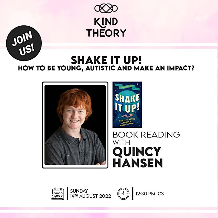 Book Reading with Quincy Hansen - Shake It Up! image