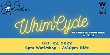 WhimCycle - A community bicycle ride, art workshop, and fundraiser.