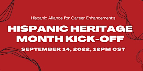 HACE Hispanic Heritage Month Kick-Off