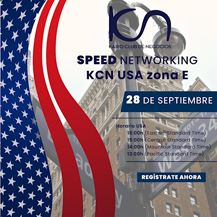 Imagen de KCN Speed Networking Online USA - 28 de septiembre