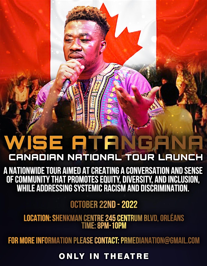 Image de Wise Atangana Canadian National Tour Launch