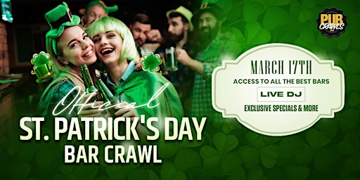 Atlantic City Official St Patrick's Day Bar Crawl