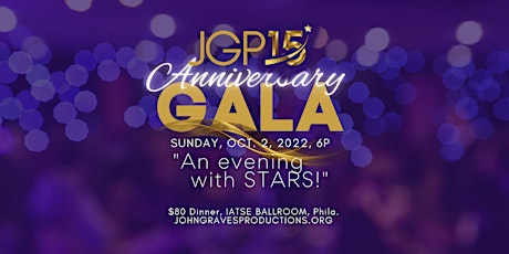 JGP 15th Anniversary Gala Celebration