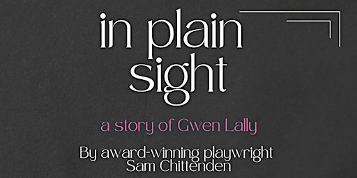 In Plain Sight: A Story of Gwen Lally