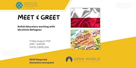 Meet and Greet with Poland Educators (Open World)