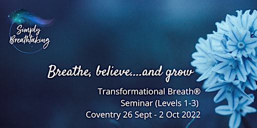 Transformational Breath Seminar  - 6 Day Residential Breathwork Retreat