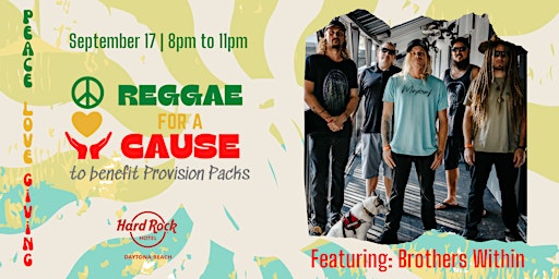 Reggae For A Cause Benefiting Provision Packs - Featuring Brothers Within