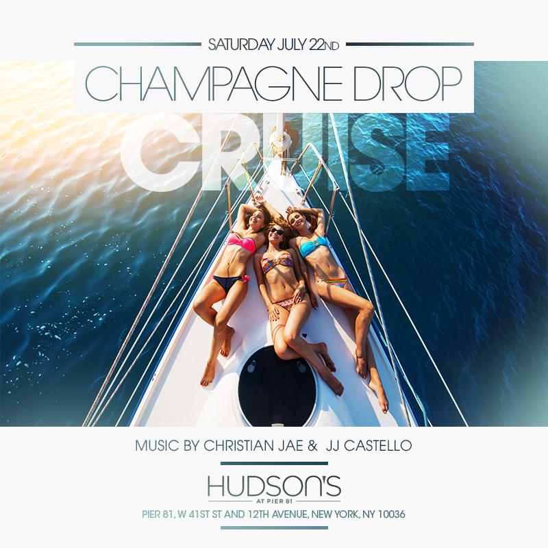 NYC Champagne Cruise around the Hudson 7/22