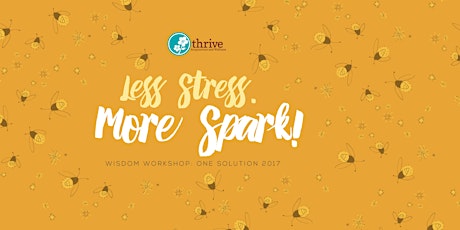 Wisdom Workshop: One Solution to Less Stress, More Spark!