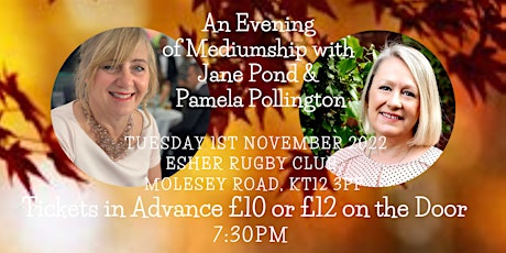 An Evening of Mediumship with Jane Pond & Pamela Pollington