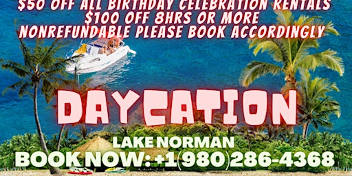 Lake Norman Daily Boat Rental