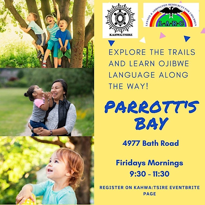 Outdoor Exploration & Ojibwe Language Learning with LARC at Parrott's Bay image