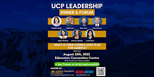 UCP Leadership Dinner & Forum - Hosted by the Alberta Prosperity Project